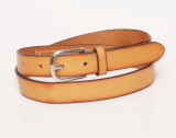 Gradation leather belt for unisex